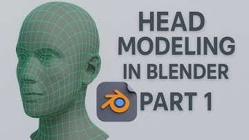 Head Modeling in Blender | 3D head Modeling tutorial | Blender tutorial |