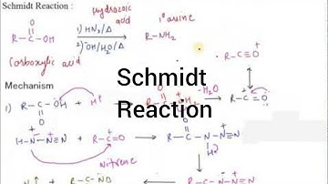 Schmidt Reaction I Amines I Particles Academy