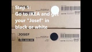 How to easily build your own parcel receival box out of the IKEA cabinet "Josef". The probably chepaest way to have a parcel ...