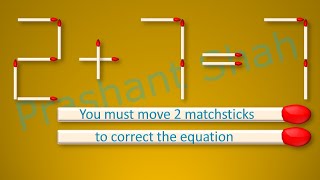 Matchstick Puzzle 2+7=7 screenshot 5