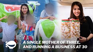 A single mother of three, and running a business at 30