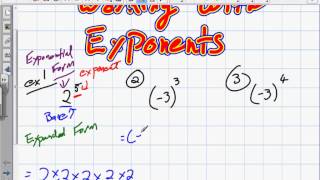Working with Exponents Grade 9 Academic Lesson 3 2 9 17 13)