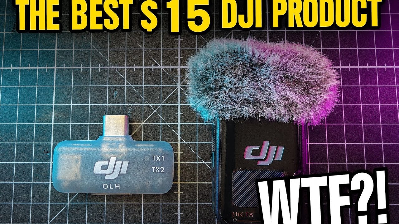 👉 ЛУЧШИЙ продукт DJI за 15 долларов, о котором вы никогда не слышали! (Обзор беспроводного мобиль...