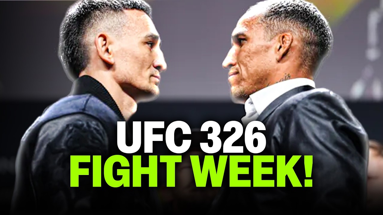 CHARLES OLIVEIRA vs MAX HOLLOWAY! ENDLICH FIGHT WEEK!! UFC 326 steht an!