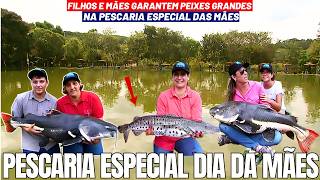 DIVERSÃO NA PESCARIA! MÃES ENCARARAM UMA PESCARIA DE GRANDES PEIXES AMAZÔNICOS NO PESQUEIRO