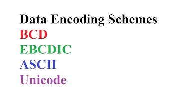 Data Encoding | BCD | EBCDIC | ASCII | UNICODE in Urdu | Hindi