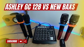 Microfone Ashley Vs Microfone New Baxs