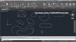 AutoCAD Arc Command Tutorial Complete - Durasi: 7.10. 