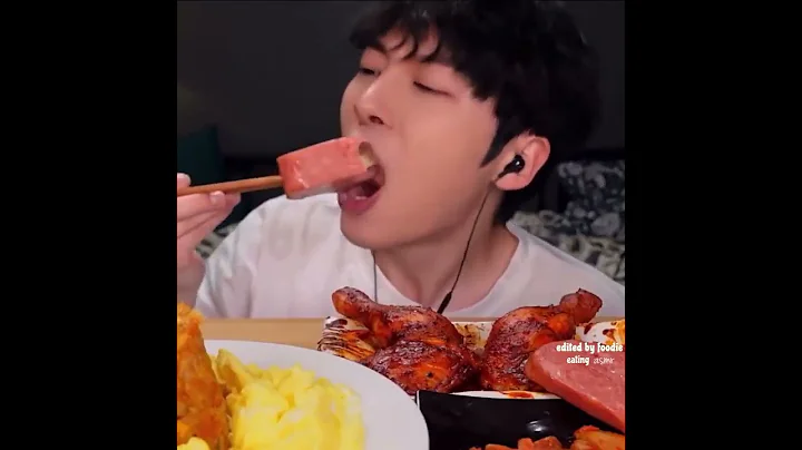 spam, rice, eggs, kimchi and spicy chicken