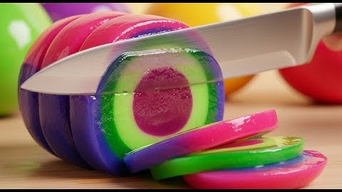 Satisfying Fruit Cutting ASMR | Watch the Perfect Slices! | AI ASMR