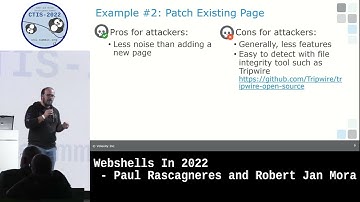 Webshells In 2022 by Paul Rascagneres