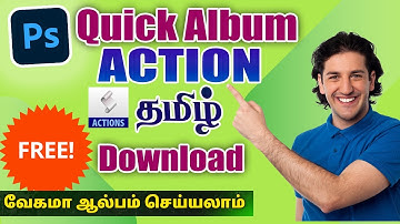 Quick album Action | photoshop actions free download | Photoshop 2026 | Update Photoshop | Ai Photo