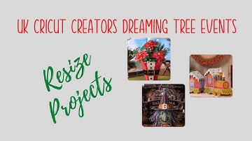 How to resize Dreaming Tree Projects