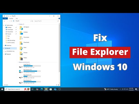 How to Fix File Explorer Constantly Crashing on Windows 10