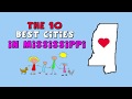 The 10 BEST CITIES to Live in Mississippi