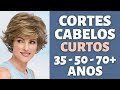 LINDOS CORTES DE CABELOS CURTOS +35-50-80 ANOS - TENDÊNCIA PENTEADO FÁCIL E RÁPIDO - LISA BELEZA