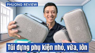 Tạm biệt mớ hỗn độn cáp sạc: Review Usams Túi chống nước siêu tiện lợi