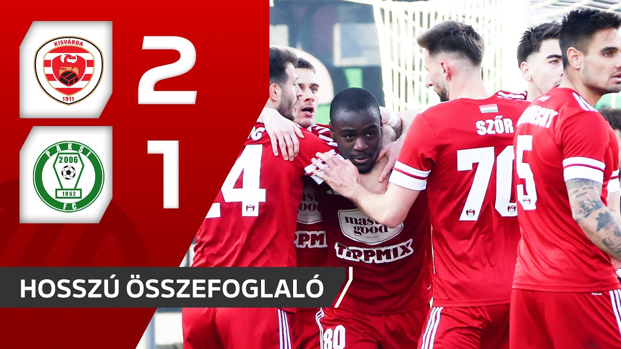 Fizz Liga: Kisvárda FC–Paksi FC 2–1 | hosszú összefoglaló