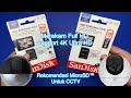 SanDisk 🔥 High Endurance MicroSDXC 64 GB &amp; 128 GB 100MB/s 🔥 Memory Card CCTV 🔥 Unboxing Indonesia