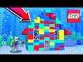 BUILDING AN UNDERWATER LEGO HOUSE!