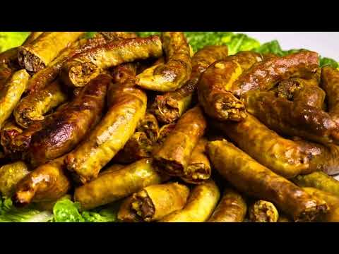 العصبان الليبي فوارغ اكلة شعبية مميزة فى العيد والمناسبات