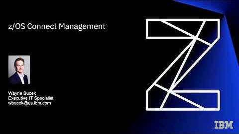 z/OS Connect Management
