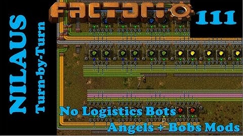 Factorio S6E111 - Modules MK1 and a big mess in Logistic Train Network