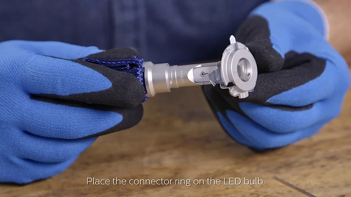 How to replace headlights with Philips Ultinon Essential LED & ring type C - 1/2