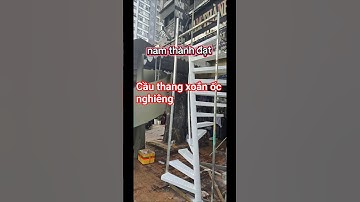 Cầu thang xoắn ốc nghiêng #namthanhdat #copcop #metallux 0902355779 mr Nam