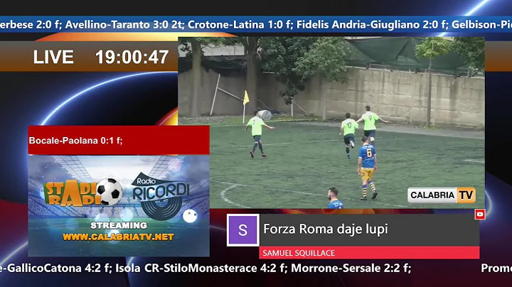 STADIORADIO - DOMENICA