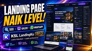 Cuma Google Sheets Bisa Bikin Landing Page Selengkap Ini? 🚀 KSL LandingKu VER 1.2 screenshot 4