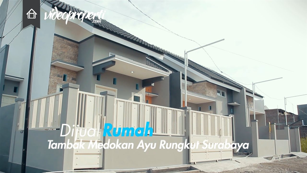 Rumah Dijual Murah Jl Tambak Medokan Ayu - YouTube