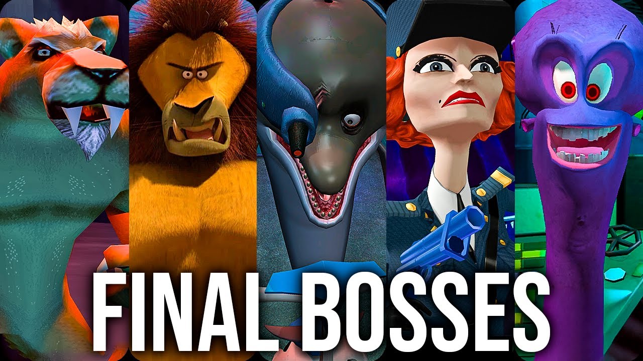 Evolution of Final Boss Fight in Madagascar Games (2005 - 2024)