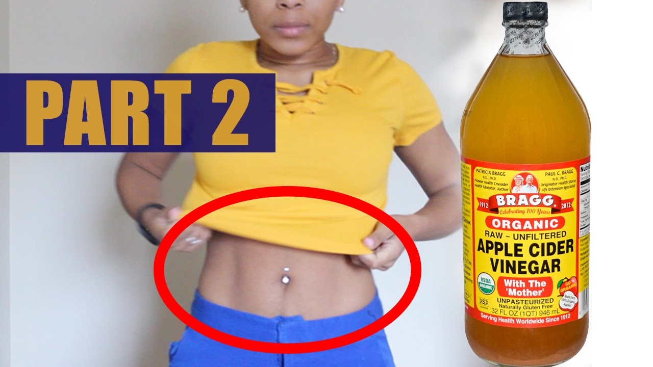 losing belly fat using apple cider vinegar