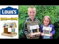 Lowe's Build & Grow - Bird Feeder - 4/9/2016 Lowe's Build & Grow - Bird Feeder - 4/9/2016