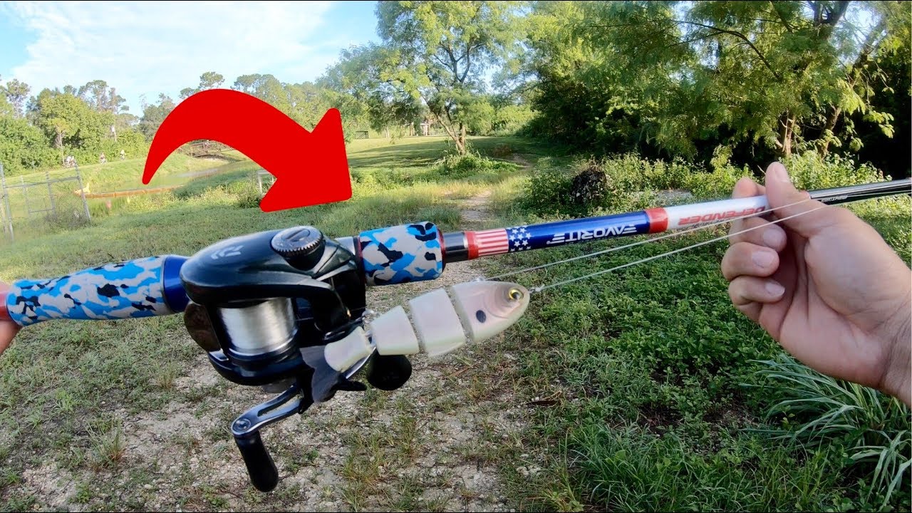 BEST LURE for BASS FISHING – POND FISHING – POND Hopping in Florida!!