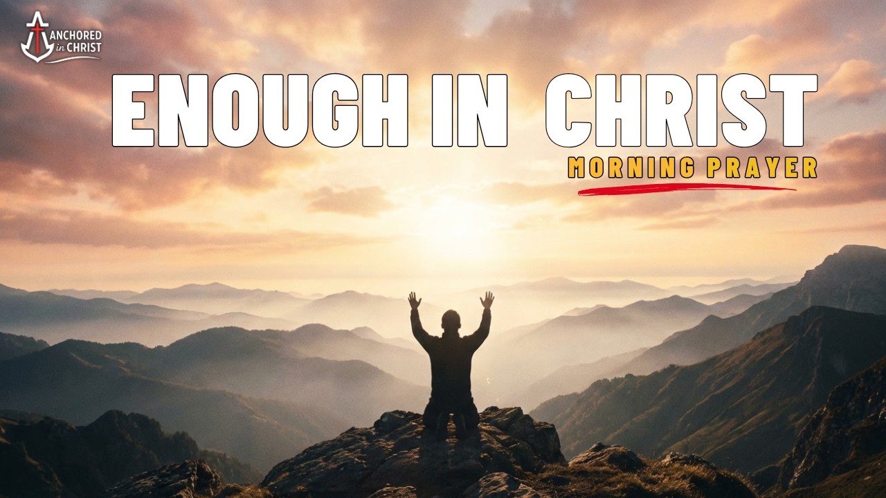 I Am Enough Through Christ | Morning Prayer for Confidence
