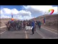 Ponchos Verdes de Oruro anuncian marcha a La Paz para exigir renuncia de Rodrigo PazLos denominados