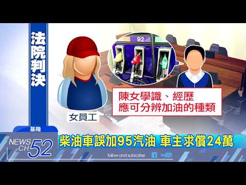 20180624中天新聞　柴油車加成95！女員工上班10天倒賠十萬