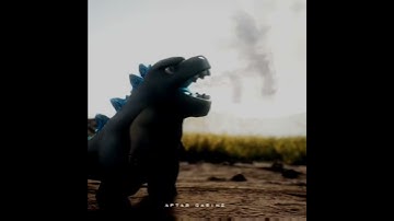 Godzilla Best WhatsApp Status 💙🔥 #shorts #godzilla #kong