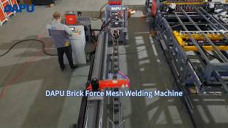 DAPU Brick Force Mesh Welding Machine Different Brick Reinforcement Solutions for Different Markets
