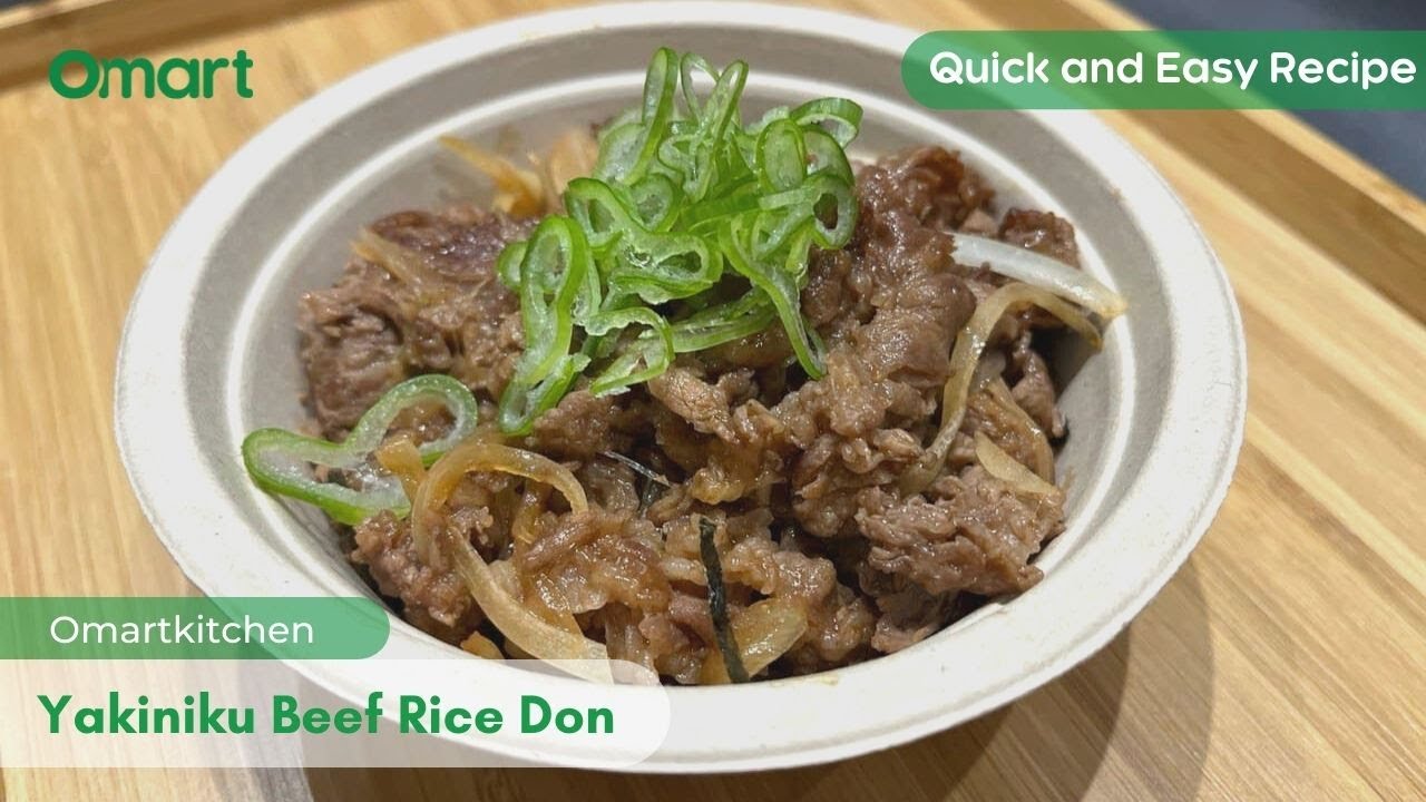 Yakiniku Beef Rice Don [QUICK AND EASY DINNER RECIPE] - YouTube