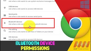 How to Enable or Disable Bluetooth Device Permissions in Google Chrome screenshot 2