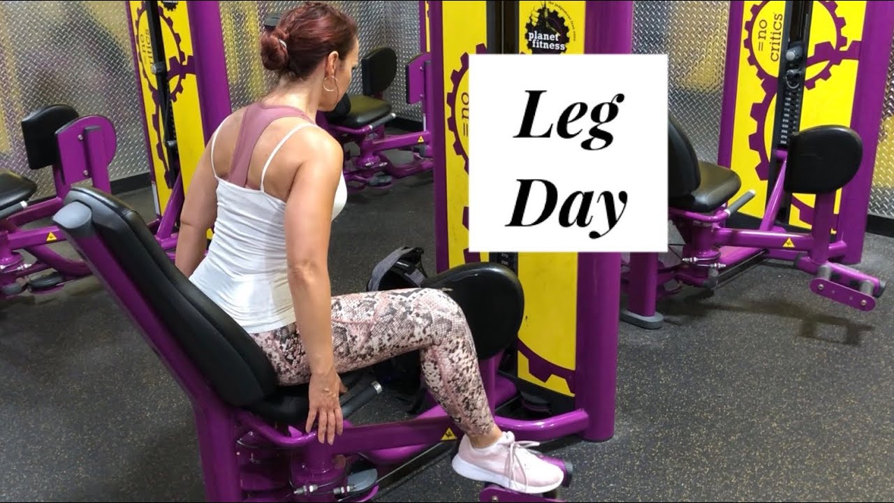 Leg day exercises at the gym YouTube