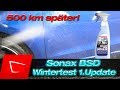 Sonax Brilliant Shine Detailer Wintertest 🔥 Autolack schnell versiegeln Update nach einer Woche!