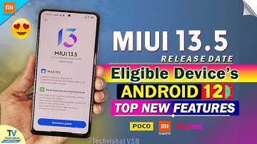 MIUI 13.5 New Update | MIUI 13.5 Features | MIUI 13.5 All Eligible Devices List | MIUI 13.5