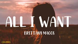 Olivia Rodrigo - All I Want (Official Lyrics) | Cover by Brittany Maggs | Lyric video | Lyrics