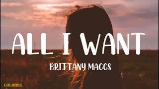 Olivia Rodrigo - All I Want (Official Lyrics) | Cover by Brittany Maggs | Lyric video | Lyrics