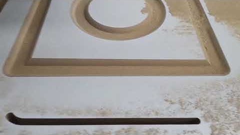 MDF Cutting on Valor5 1325A1 CNC Router (Economical Model )