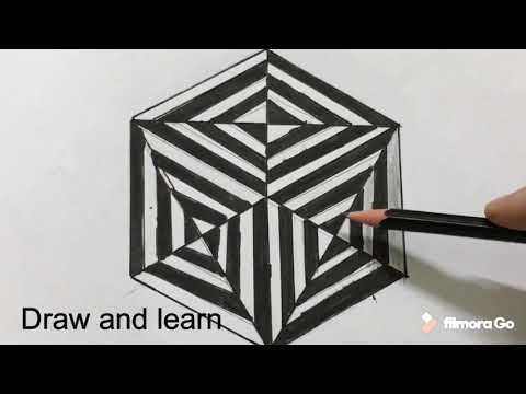 تعلم رسم خدع بصرية ثلاثية الأبعاد _ تعلم الرسم - YouTube